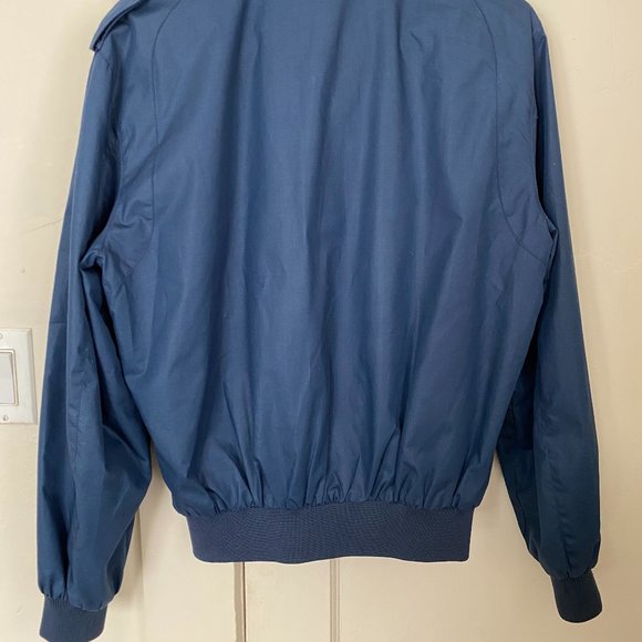 Vintage Navy Members Only Bomber Jacket - Picture 5 of 6